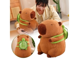 2026 juguete de Pelúcia de Capybara com Tartaruga, Realista e Macio, Presente para Crianças, 23/33cm