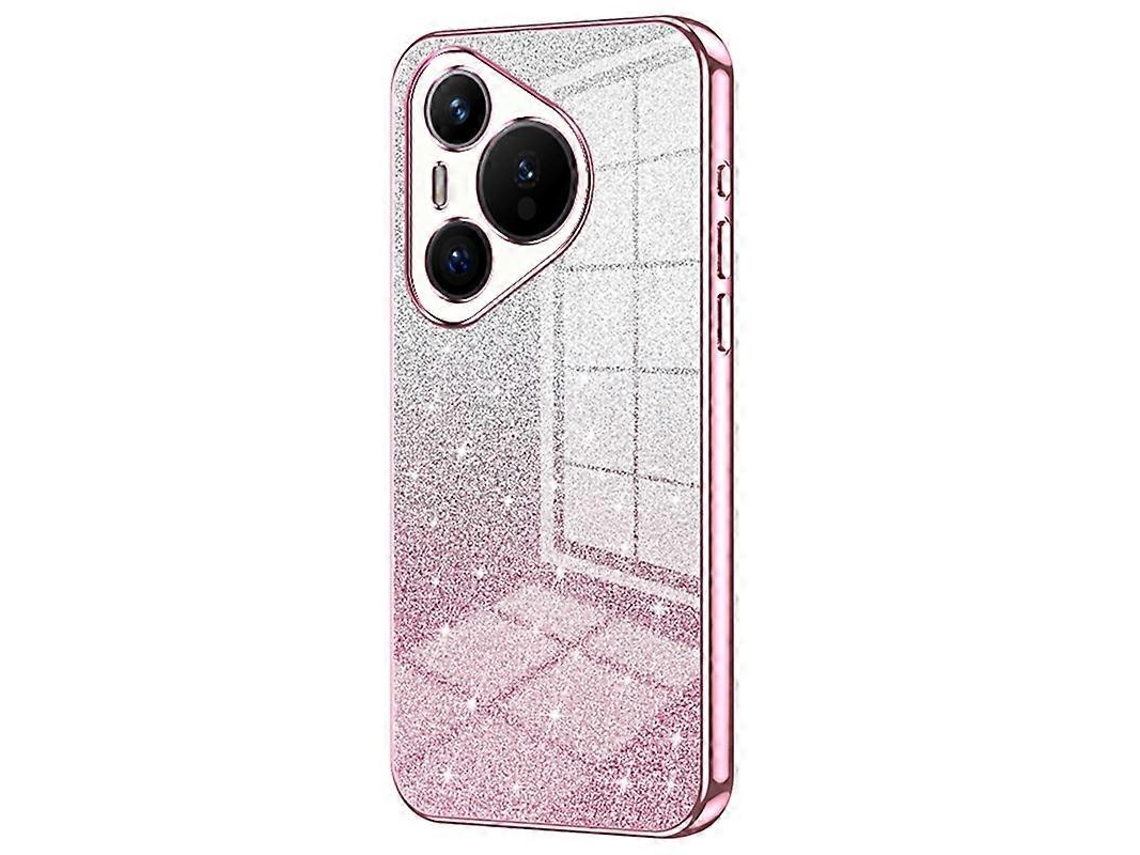 Capa De Celular Huawei Pura 70 Tpu Com Gradiente E Glitter