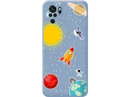 Capa Xiaomi Redmi Note 10 / 10S TUMUNDOSMARTPHONE Espácio Azul