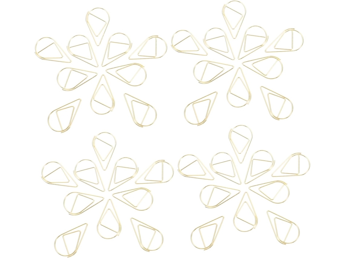 500-clips De Papel Em Formato Água, Divertidos, Decorativos, Em Formato De Gota, Pequenos, Luxuosos E Ideais