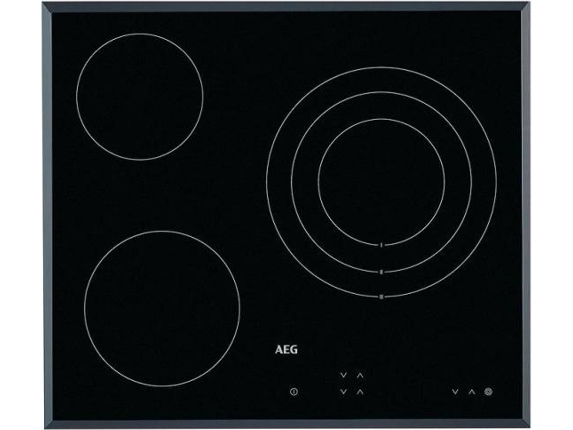 Placa de Vitrocerâmica AEG HK623020FB (Elétrica - 57.6 cm - Preto)