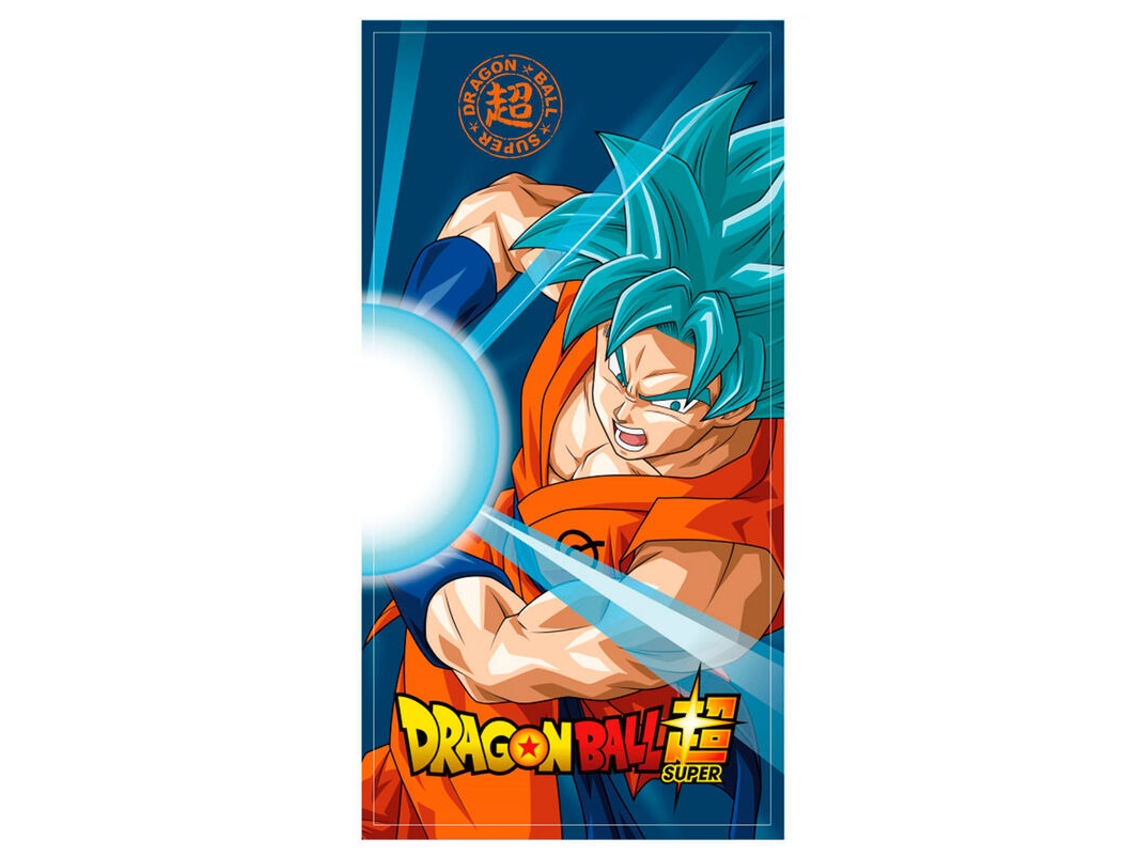 Toalha de Praia em Algodão TOEI ANIMATION Dragon Ball Super Goku Super Saiyan