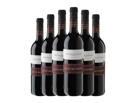 Vinho JULIUS METZINGER Pinot Preto Seco Pfälz (0.75 L - 6 Unidades)