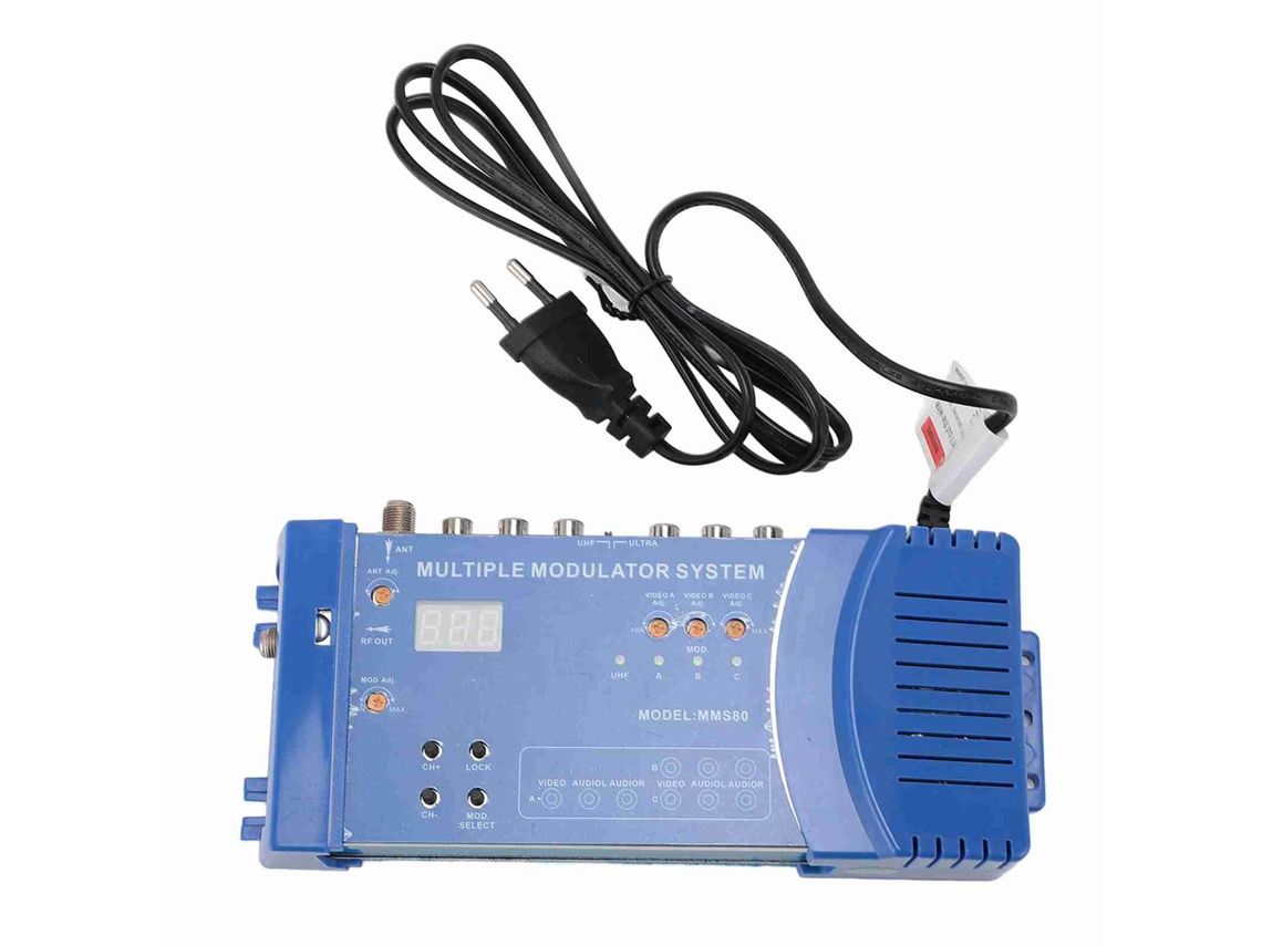 Modulador Rf Doméstico EOOCOO (suporte Multiplex Pal Ntsc)