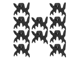 Yncm-cabeça Ponte Cue Bilhar Moosehead 10pcs Plástico