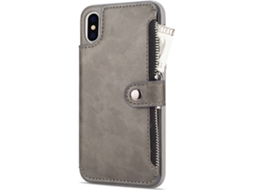 Capa iPhone XS WISETONY Xinluoshi-44 Cinza
