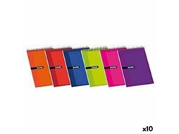 Bloco de Notas Enri 4 Mm 80 Folhas 10 Unidades