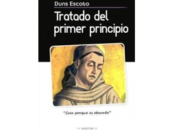 Livro Tratado Del Primer Principio de Juan Duns Escoto (Inglês)