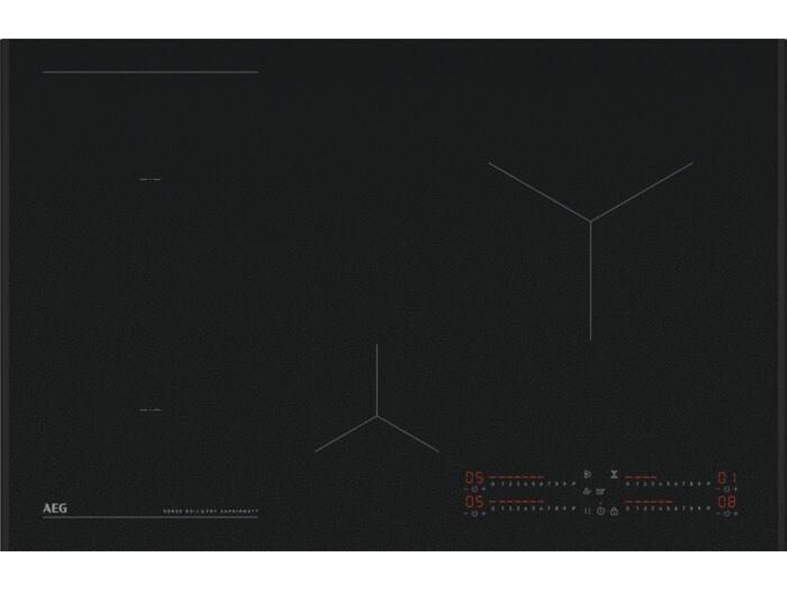 Placa de Indução AEG NII84B30AZ (Outlet Caixa Aberta - Elétrica - 80 cm - Preto)