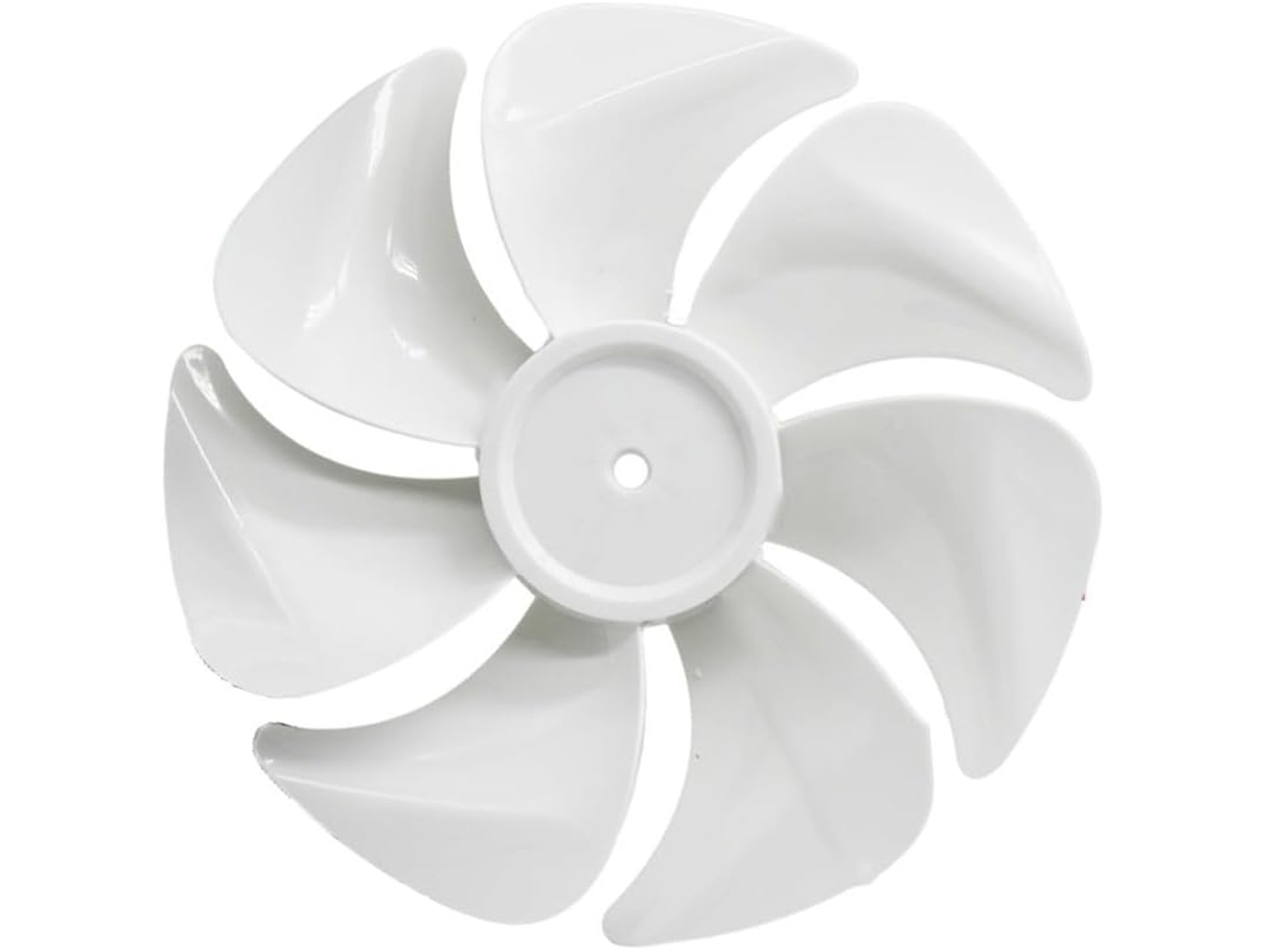 Hélices De Plástico 22cm Com Design Sete Pás Para Ventiladores Circulação Geral Fluxo Ar Silencioso Pisos Escritórios