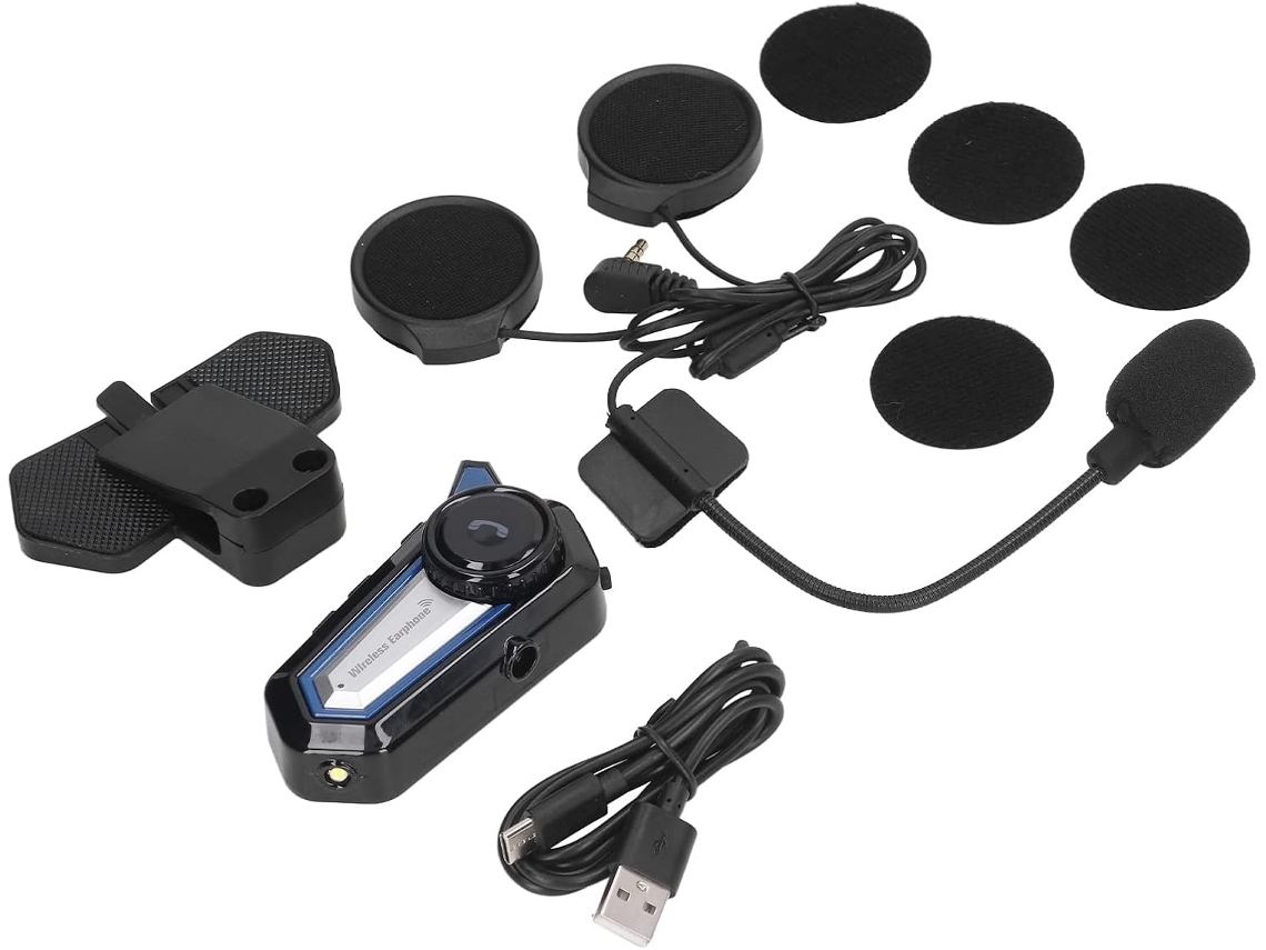 Cryfokt Casque Bluetooth Para Moto Bt31, Sem Filtro, Étanche, Supressão De Ruído, Motociclistas, Com Filho