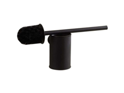 Suporte de parede para escova, aço inox 304, preto AQUAFORGE