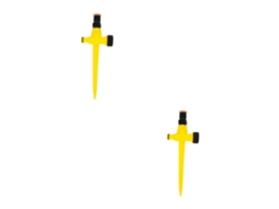 Conjunto De 2 Pulverizadores Rotativos Automáticos Para Irrigação De Gramados