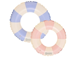 Conjunto de 2 Boias para Adultos e Crianças, Cores Rosa, Azul, Listradas AQUAFORGE