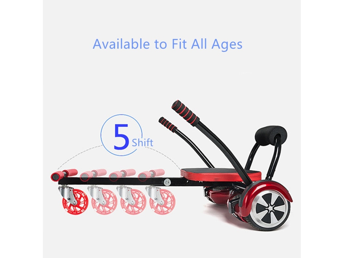 Jaycreer Go Kart Seat SLOWMOOSE (Preto) Worten.pt