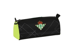 Estojo Escolar Real Betis Balompié Preto Lima 21 X 8 X 7 Cm
