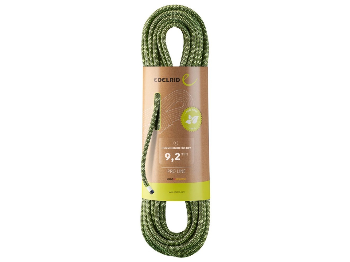 Corda Hummingbird Eco Dry 9.2 Mm Verde 50 Medelrid