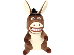 Marionete de Burro de Pelúcia com Boca Móvel para Brincadeiras e Presentes Infantil 15 Polegadas