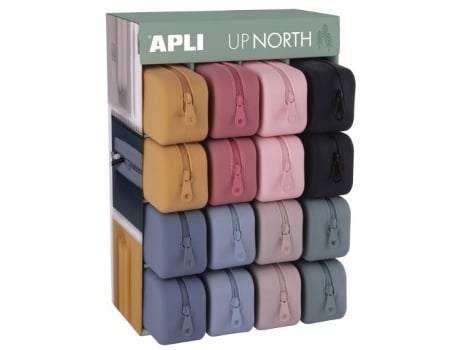 Exp 16 Up North Apli Papel Estojo de Lápis de Silicone