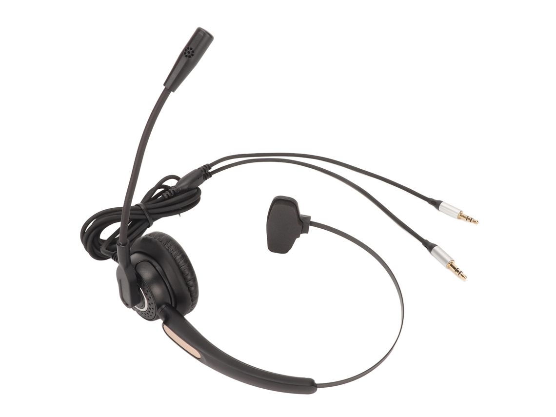Fone de Ouvido com Microfone EOOCOO para Ensino e Atendimento
