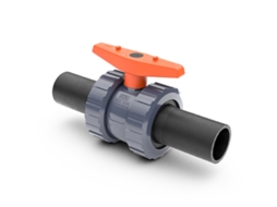 Valvula PVC Esfera Bidirecional Termofusão 40 A/Viton HIDROTEN