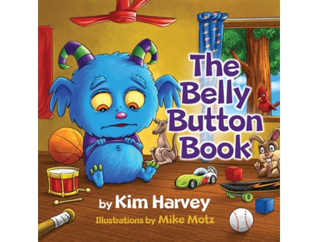 Livro The Belly Button Book de Kim Harvey (Inglês)