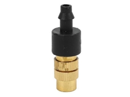 Boquilla de Riego de Latón Ajustable, 10 Piezas, para Jardín, Riego y Enfriamiento, Radio 0.6-1.2m, 70-120l/h S/MARCA