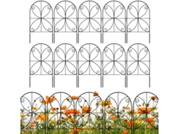 Cerca Decorativa para Jardim 10 Placas de Proteção para Cães Bordas de Jardims Às Intempéries para Uso Externo e CHABERLU