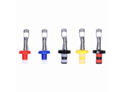 5pcs Tampão de Vinho Silicone Portátil Manual Vácuo Plug de Garrafa para Vinho e Bebidas S/MARCA