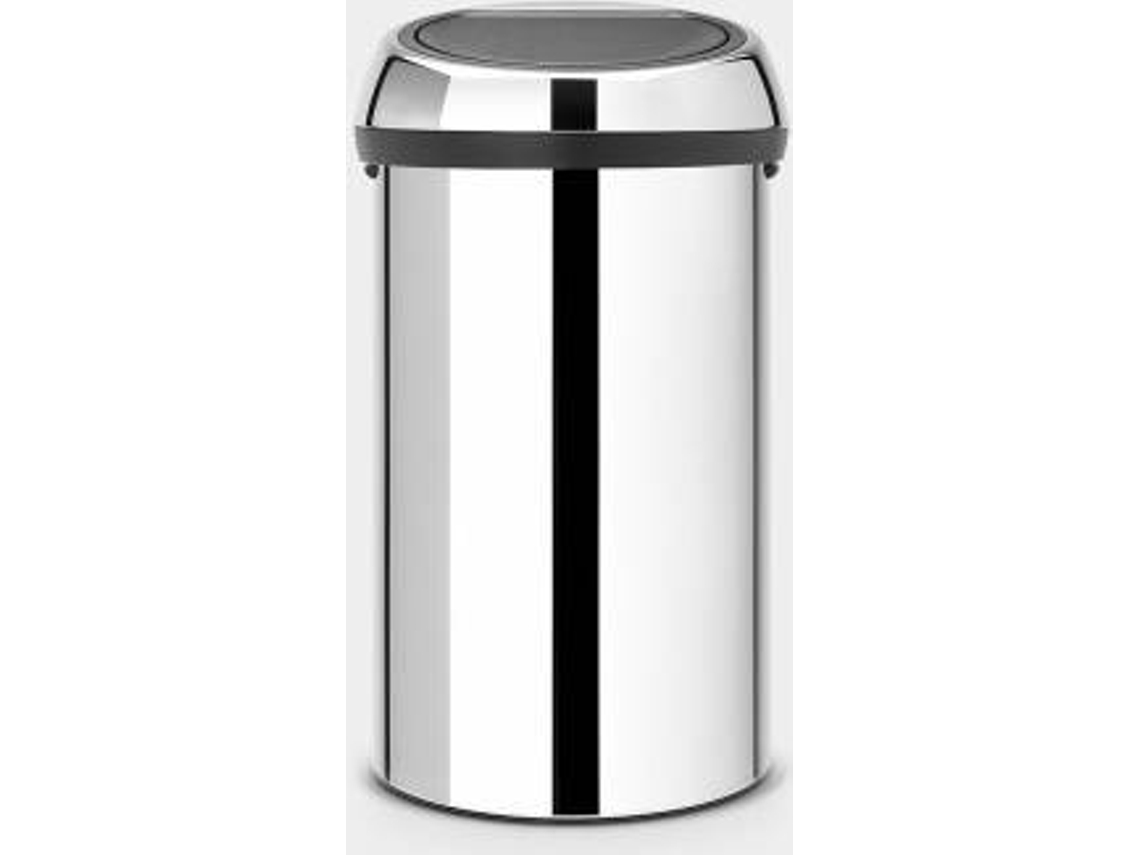 Balde do Lixo BRABANTIA Touch Bin (Inox - 60L - 42x40x71 cm  - Inox)