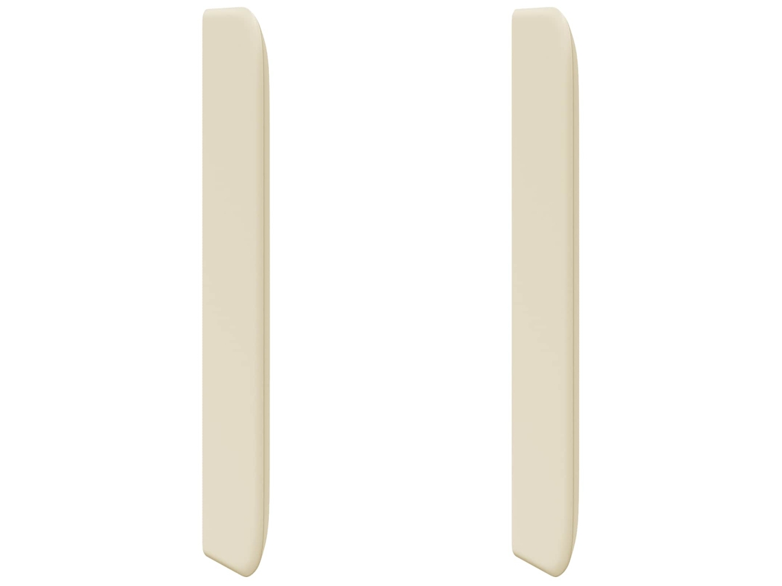 Orelha de Cabeceira Creme 80 X 16 X 4 Cm Pvc MAISON EXCLUSIVE