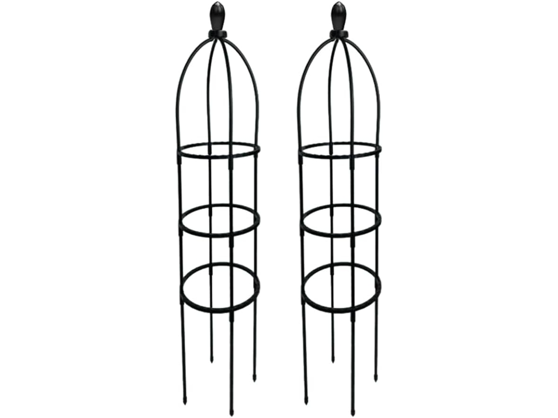 Rede Em Forma De Obelisco Para Plantas Trepadeiras, Suporte Para Treliça De Jardim, Suporte Para Pla Gokoco