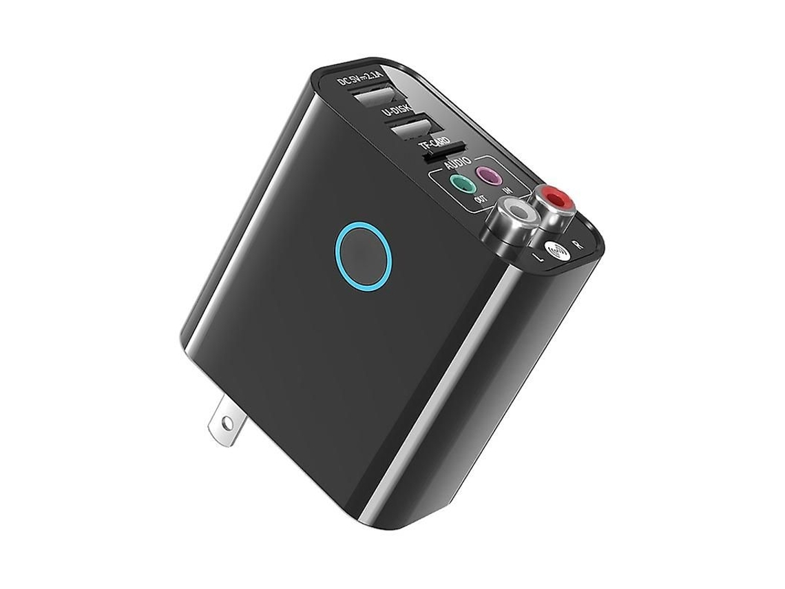Transmissor E Receptor Bluetooth 2 Em 1 K16, Com Plugue Americano.