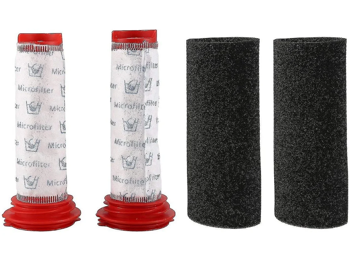 Filtro de vara principal lavável + inserção de espuma para aspirador de pó sem fio Bosch Athlet (2 peças