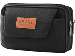 Bolsa de Cintura, Bolsos, Porta celular, Zíper, Portátil AQUAFORGE