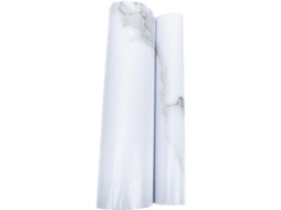 Adesivos De Parede Impermeáveis Em Pvc Com Efeito Mármore Branco Para Azulejos.