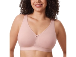 Bh Plus Size - Algodão - Confortável E Sustentador - Ideal Para Dormir - Apropriado Para Senhoras - Suave E Respirável