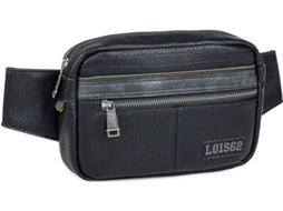 Bolsa de Cintura LOIS Preto (Poliéster - 14x21x5 cm)