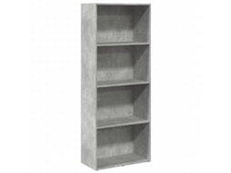 Prateleira Cinzento Cimento Madeira Derivados MAISON EXCLUSIVE 60x30x152 cm