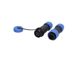 Conector Aéreo 4 Pinos Ip68 À Prova D'água