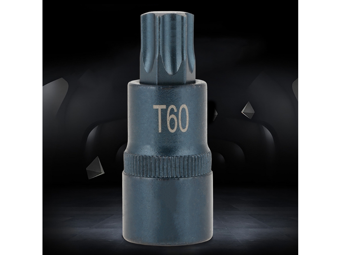 Adaptador De Tomada Para Parafusadeira Eléctrica Plum 1/2" 50mm (t60) Ferramenta De Furadeira Conversor De Chave
