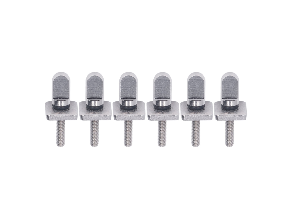 6 Parafusos De Aleta M4 Feitos De Aço Inoxidável 316 Resistente À Corrosão Para Tábua De Surf Longboard E Chapas