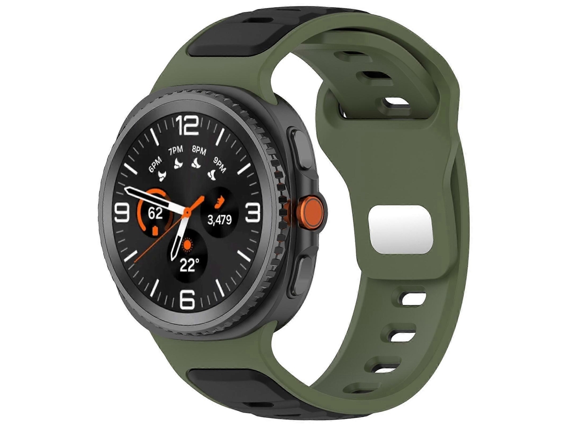 Pulseira De Silicone Bicolor Xdfind Para Samsung Galaxy Watch8