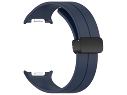 Pulseira Compatível Com Samsung Galaxy Watch9, Pulseira Desportiva Em Silicone Macio. Azul Hexinyigjly
