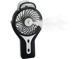 Ventilador portátil com nebulizador INTSUN mini para resfriamento pessoal e recarregável