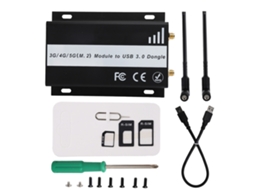 Adaptador Sem Fio Usb 3.0 M.2 Key B Com Slot Para Módulo 3g/4g/5g