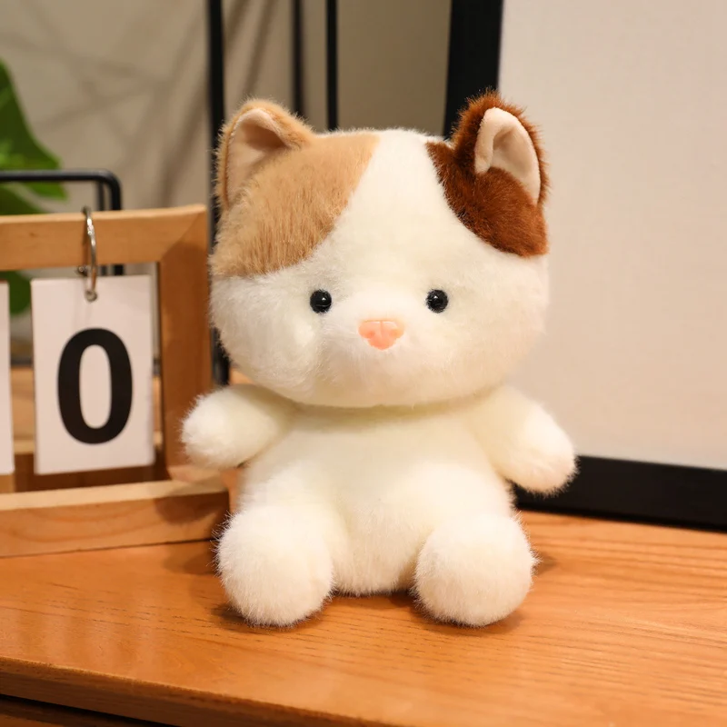 Brinquedo de Pelúcia Fofo e Realista de Animal de Desenho Animado MDUG (gato 17cm)