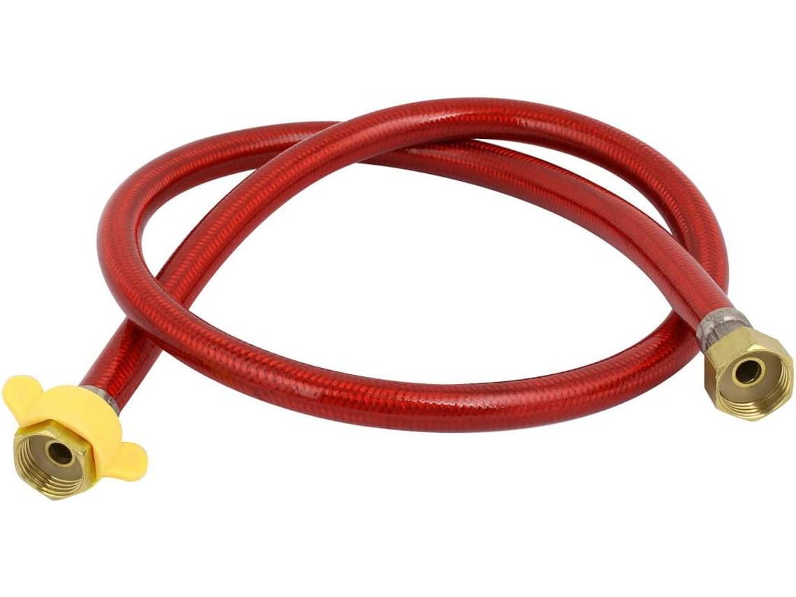 Conector de Mangueira Flexível para Torneira de Vaso Sanitário em Aço Inoxidável 304 com 1 M de CHABERLU