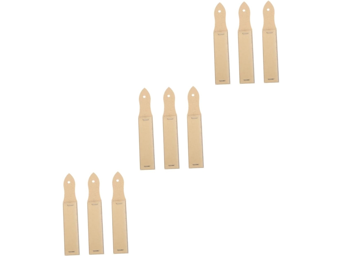 Conjunto de 9 porta-lápis Lixa para desenho e pintura, Com