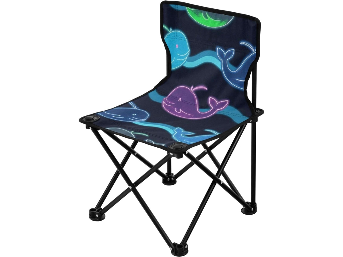 Cadeiras de Camping Alipis em Nylon, Ferro, Tecido e Pe dobrável portátil leve para camping